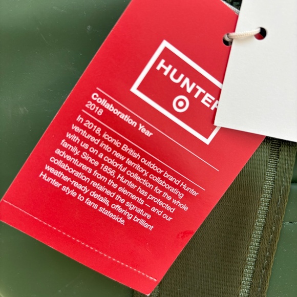 HUNTER FOR TARGET GREEN TOTE BAG | NWT | COLLECTIBLE | 20 YEARS OF TARGET DESIGN - Picture 7 of 9